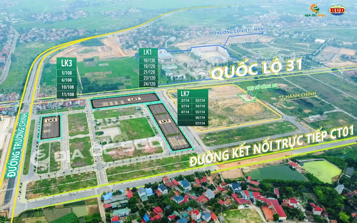 Đất Góc Vàng Đường 35m - Cạnh Harmonia City, Bắc Ninh - 127m²