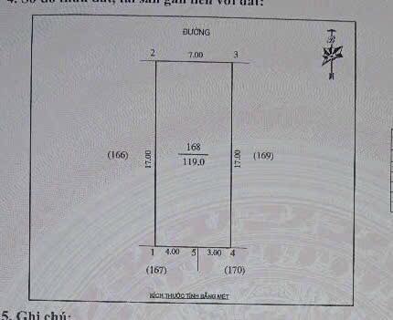 Bán đất Tecco Nam Thanh, Vinh: 119m² mặt tiền 7m, kinh doanh đắc địa