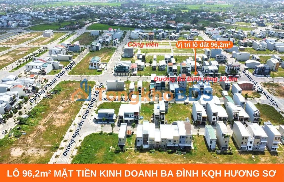 Mặt Tiền Kinh Doanh Đường Ba Đình, Huế - 96m² Giá Tốt 2.6 Tỷ
