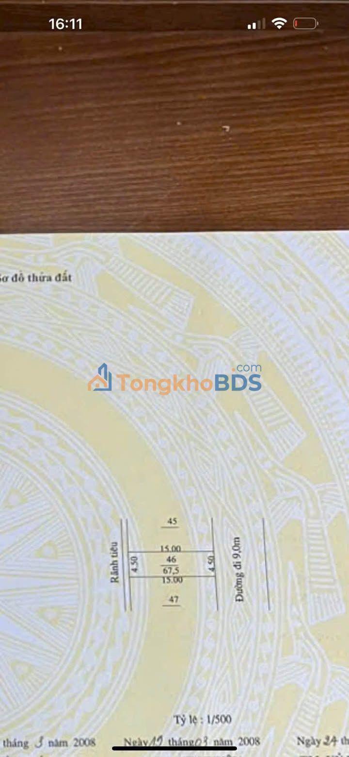 Bán đất Sơn Đồng Hoài Đức 67.5m² - Đường ô tô tránh, sổ đỏ sẵn sàng