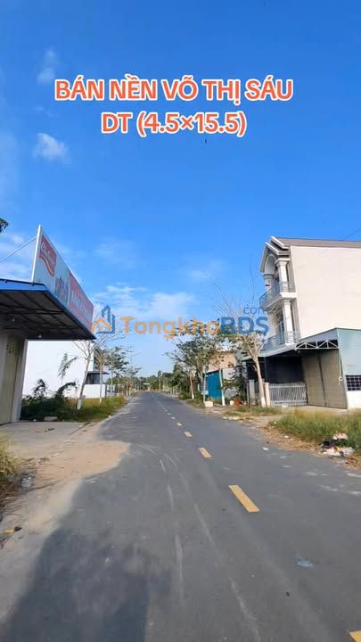 Bán Đất Nền 69.7m² Đường Võ Thị Sáu, TP. Hồng Ngự - Sổ Hồng Sẵn Sàng