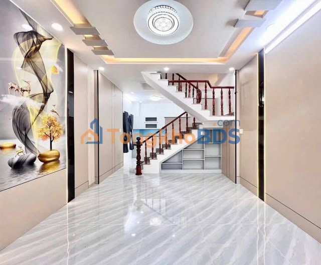 Nhà Lô Góc Thới An 11, Q12 - 2 Mặt Thoáng, Xe Tải Đậu