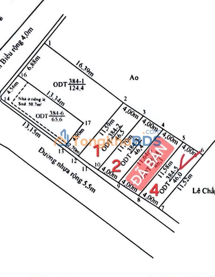 Đất nền 48m² Nguyễn Lương Bằng, Hải Phòng - Ngõ rộng ô tô tránh nhau