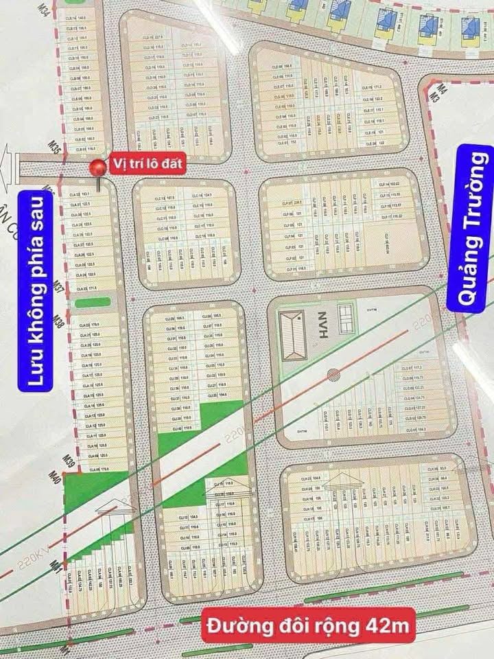 Đất nền 143m² Quảng Trường Quán Lào, Yên Định - Vị trí đắc địa, tiềm năng sinh lời