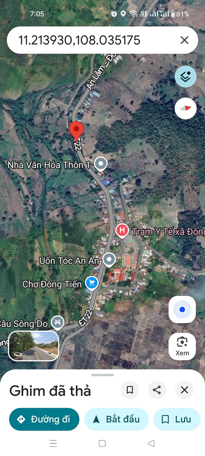 Đất Vàng Mặt Tiền QL22, Bình Thuận - 458m², 550 Triệu, Sẵn Kho Xưởng