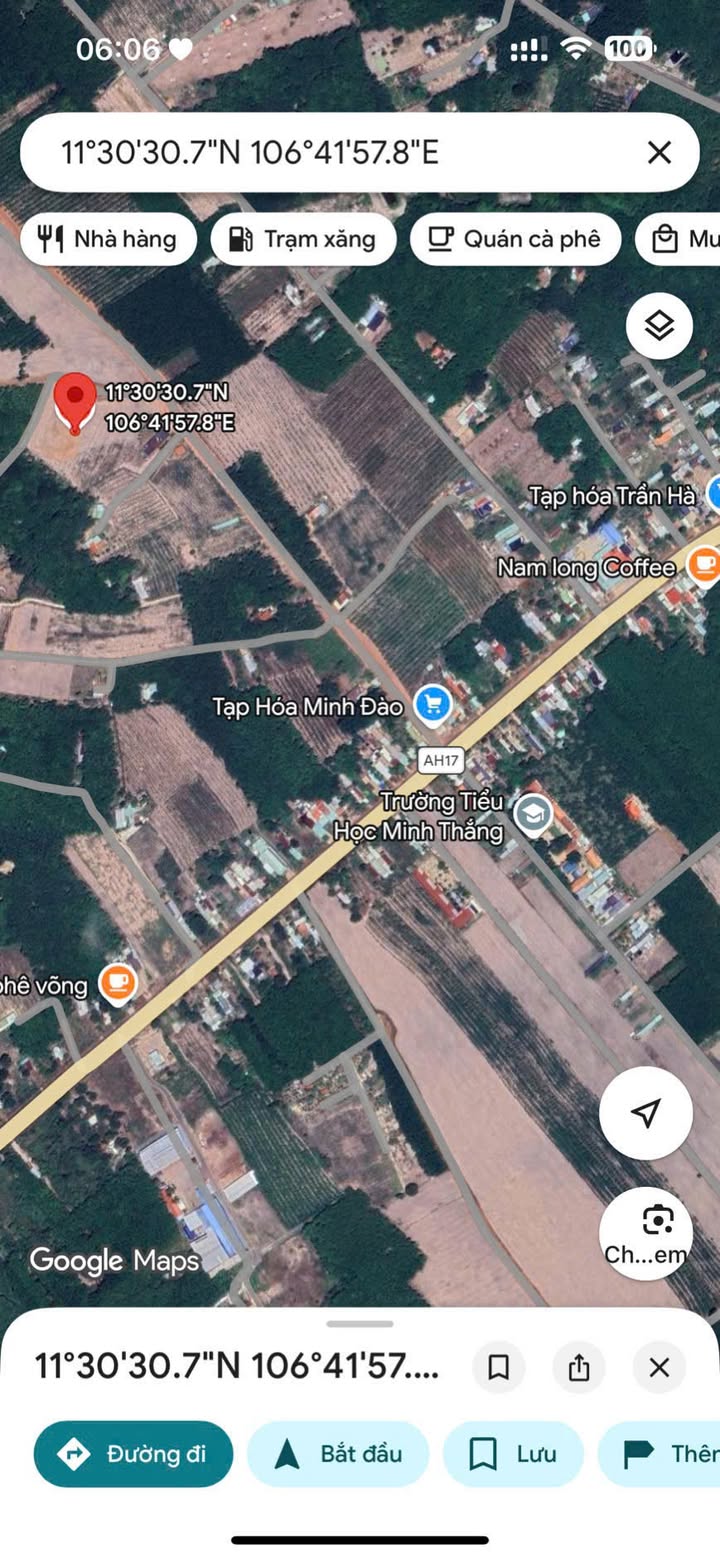 Đất TC 300m² Nha Bích, Chơn Thành - Sổ sẵn, Giá ngộp