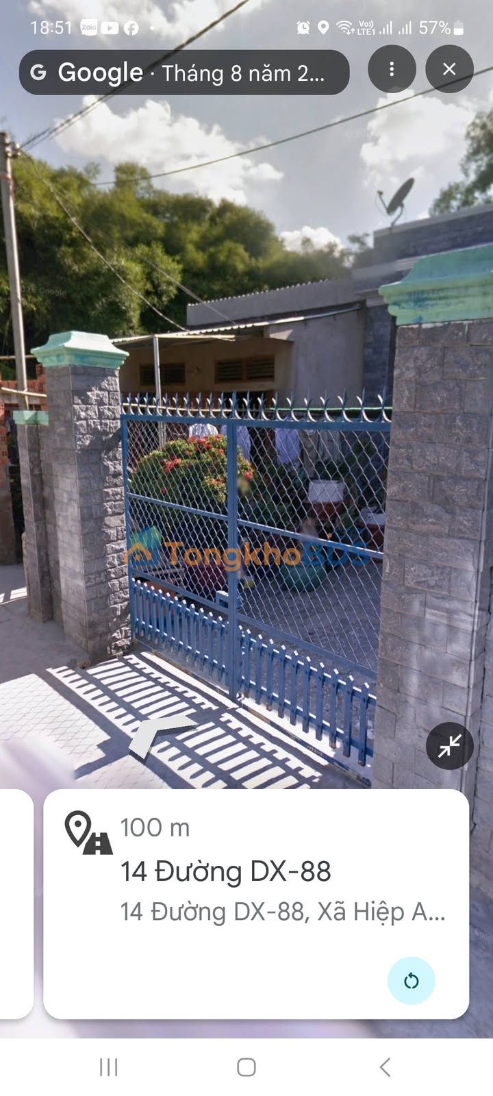 Nhà Cấp 4 Gác Lửng 125m² Sổ Đỏ 60m² Thổ Cư - Gần Đại Lộ Bình Dương