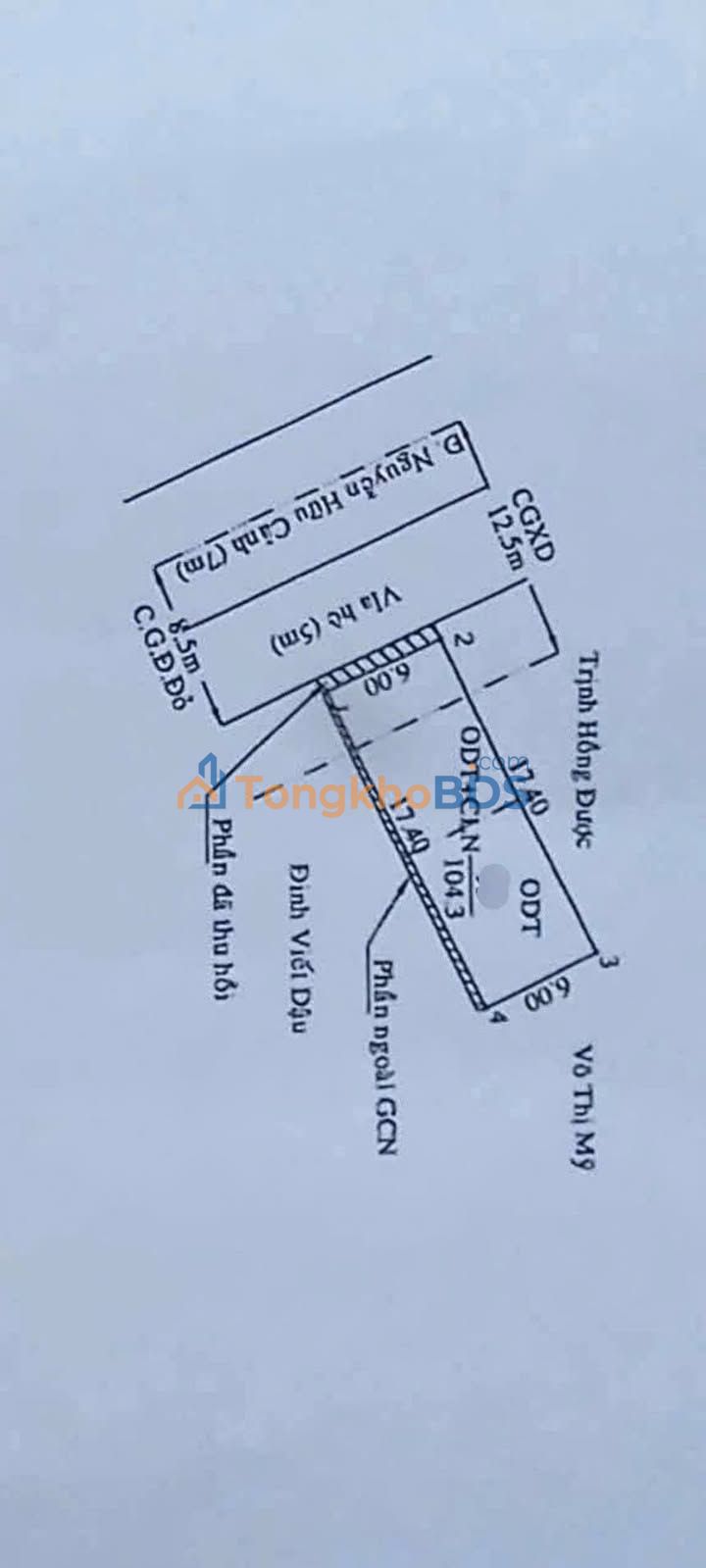 Nhà Mặt Tiền Nguyễn Hữu Cảnh, Thủ Dầu Một - 104m² Kinh Doanh Tốt