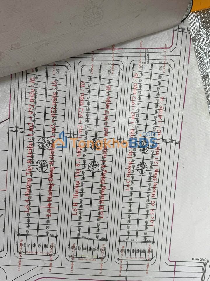 Đất nền 120m² mặt tiền 6m, đường 15m vỉa hè tại Đông An Hoà, Ninh Bình