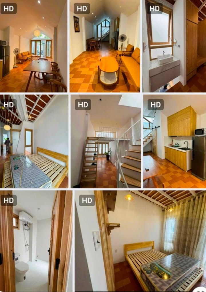 Nhà 3 Tầng Đẹp Gần Biển Trần Hưng Đạo, Cam Lâm - 150m² Giá 24 Triệu/Tháng