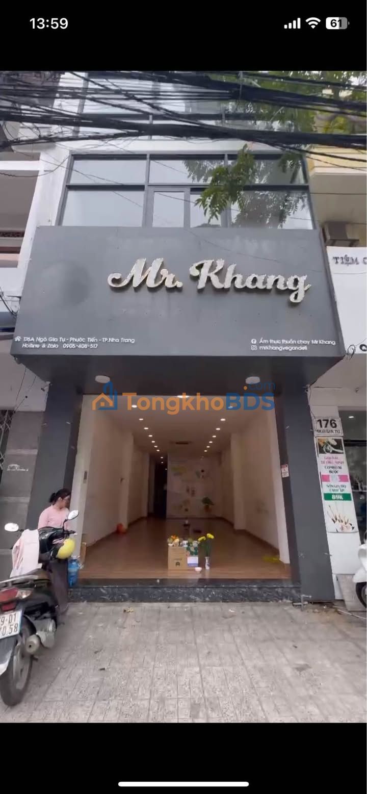 Mặt Tiền Ngô Gia Tự, Nha Trang - 125m² Kinh Doanh Sầm Uất, Giá 28 Triệu/Tháng