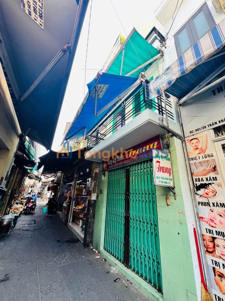 Nhà 3.09 Tỷ Trần Xuân Soạn Q7 - 36m², Sổ Hồng Riêng, Hoàn Công Đủ