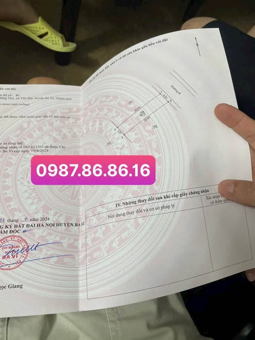 Bán đất Mỹ Đức 90m² - Mặt tiền 5m - Giá chỉ 3 tỷ