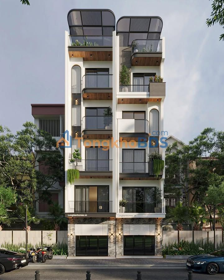 Nhà 6 Tầng Phố Cổ Linh, Long Biên - 60m², Ô tô vào nhà, Giá 11 Tỷ