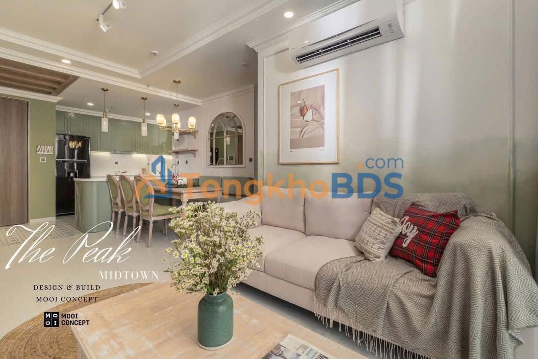 Cho thuê Căn hộ Midtown M8 Phú Mỹ Hưng 86m² - Full nội thất cao cấp, view biệt thự