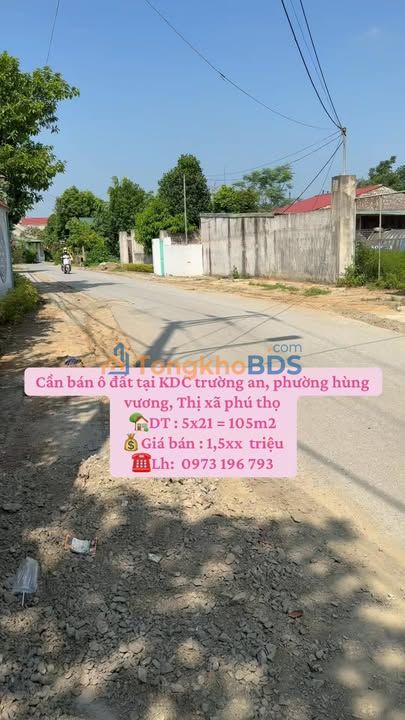 Bán Đất Mặt Đường Nguyễn Thái Học, Phú Thọ - 105m² Giá Tốt
