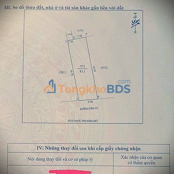 Đất Nền Nghi Phú, Vinh - 83m² Hướng Đông Nam, Sẵn Sổ Hồng