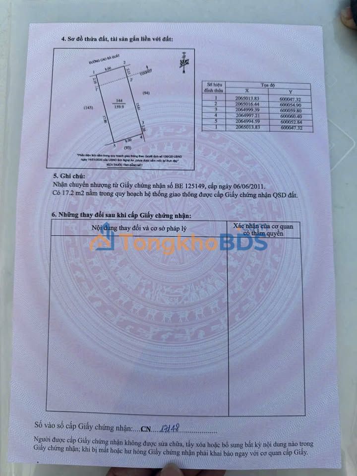 Nhà Mặt Tiền Cao Bá Quát, Vinh 160m² - Kinh Doanh/Ở, Giá 10 Tỷ