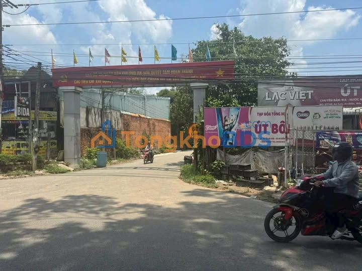 Đất Nền An Điền, Bến Cát - 1000m² Hai Mặt Tiền Nhựa, Giá 2 Tỷ
