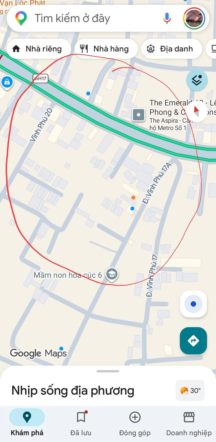 Bán Gấp Đất Vĩnh Phú 54.7m² - Sát QL13, Sổ Hồng Riêng