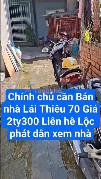 Nhà Trệt Lửng Lái Thiêu, Thuận An - 93m² - Giá 2.3 Tỷ - Chính Chủ