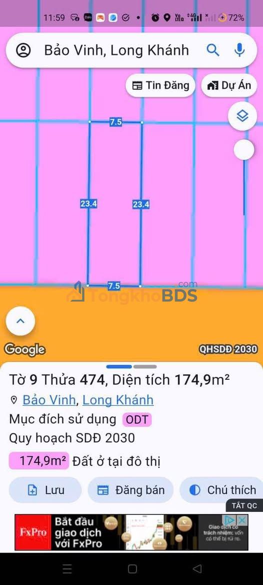 Bán Gấp 2 Nền Liền Kề Tái Định Cư Suối Chồn - Sổ Đỏ Rõ Ràng