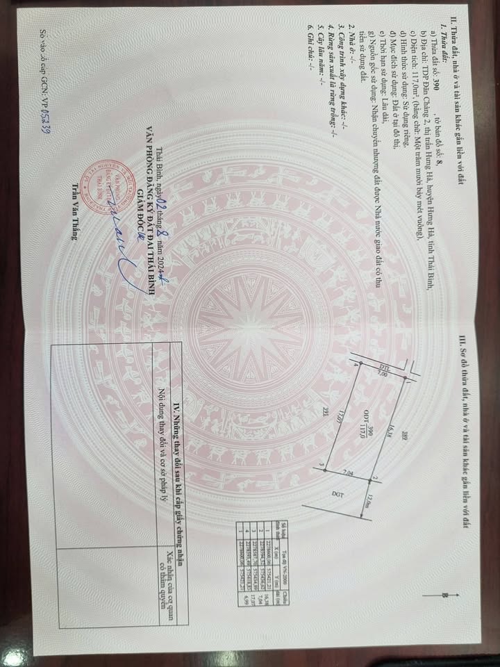 Đất Nền Hưng Yên 117m² - Chính Chủ Bán Gấp Giá Tốt