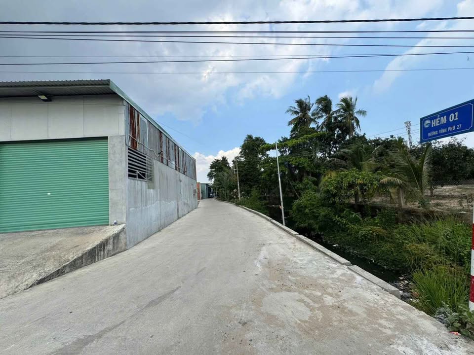 Bán Nền Đất 100m² Vĩnh Phú, Thuận An - Sổ Hồng Riêng, Giá 3.65 Tỷ