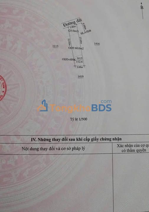 Đất nền Tân Hiệp, Tân Uyên 110m² sổ hồng - Giá F0 1.37 tỷ