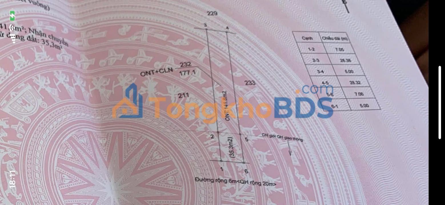 Đất Nền 141.8m² Đường 8Kc, TP. Buôn Ma Thuột - Sổ Đỏ Thổ Cư