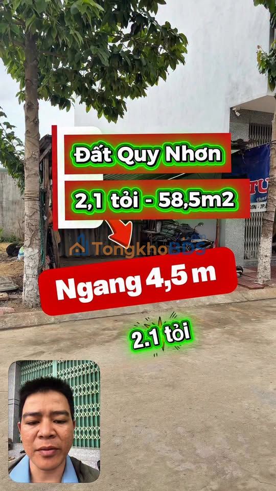 Đất Nền Sổ Hồng 58.5m² - Phú Tài, Phan Thiết - Giá 2.1 Tỷ