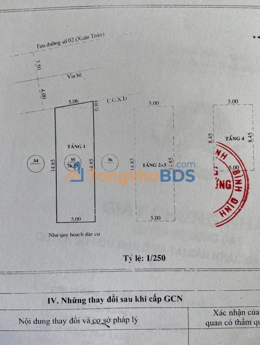Nhà 4 Mê Kinh Doanh Trọ 76m² Xuân Thủy, Quy Nhơn - Thu Nhập Ổn Định