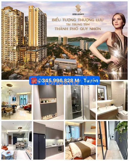 Căn Hộ Simona Heights Quy Nhơn - Sổ Hồng Sẵn Sàng, Giá Từ 2.1 Tỷ