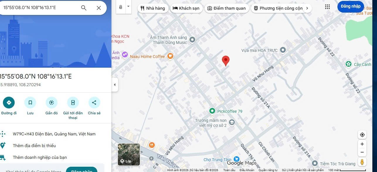 Bán Gấp 2 Lô Biệt Thự Liền Kề Điện Nam Trung 90m² - Gần Chợ