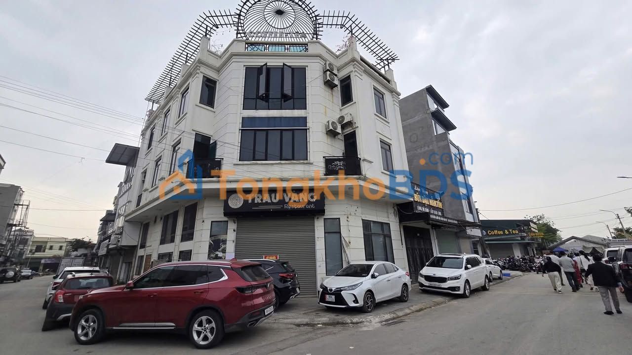 Bán Đất Vàng Góc 227m² Vĩnh Yên, Vĩnh Phúc - Có Nhà 4 Tầng Kinh Doanh