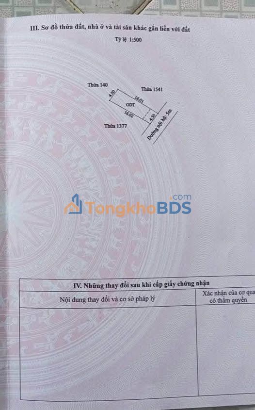 Bán Đất Nền 73.6m² Bình Chuẩn 28, Thuận An - Lộc Phát Đông Nam, Giá 2.3 Tỷ