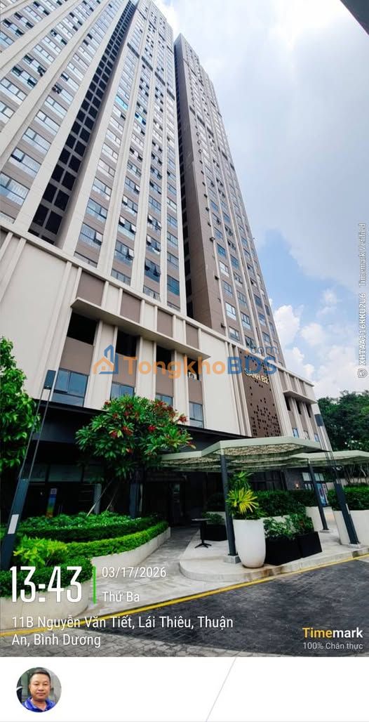 Cho thuê căn hộ Opal Lái Thiêu 2PN - Giá 6.7 triệu/tháng