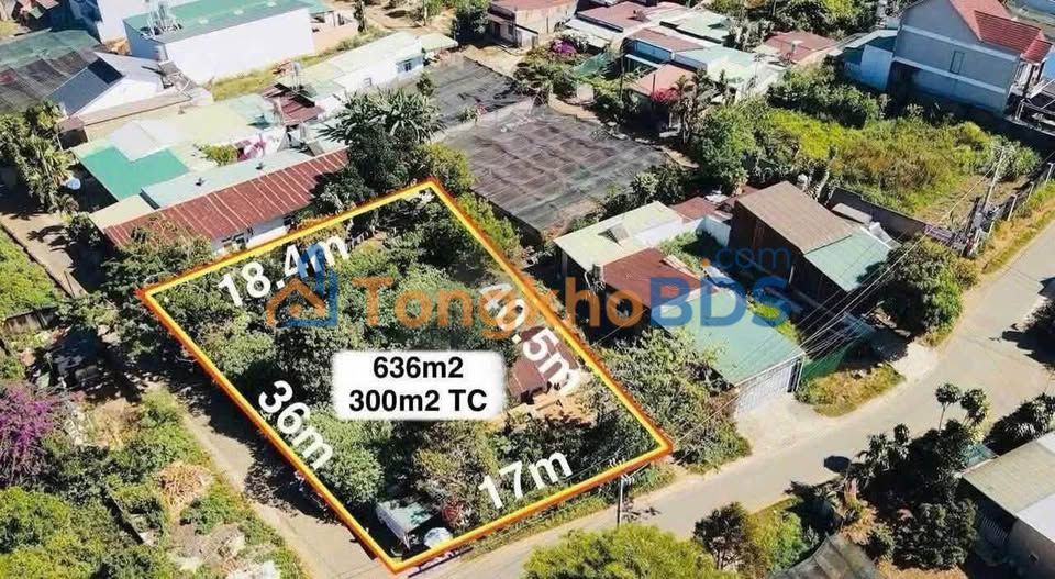 Đất nền Nguyễn Đức Cảnh P1 Bảo Lộc 300m², 9.3 tỷ - Sổ đỏ