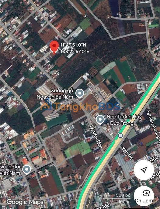 Đất nền Đức Trọng 118m² - Sổ hồng sẵn, 1.85 tỷ/lô