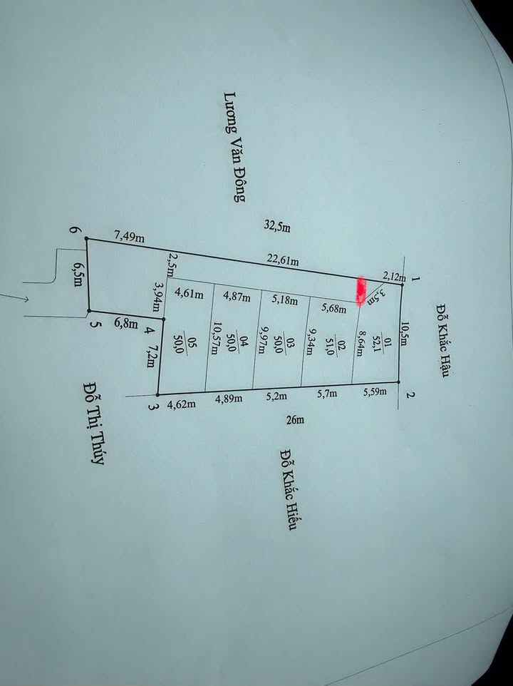 Đất nền An Đồng, An Dương - 4 lô liền kề, 50m², giá từ 1.5 tỷ