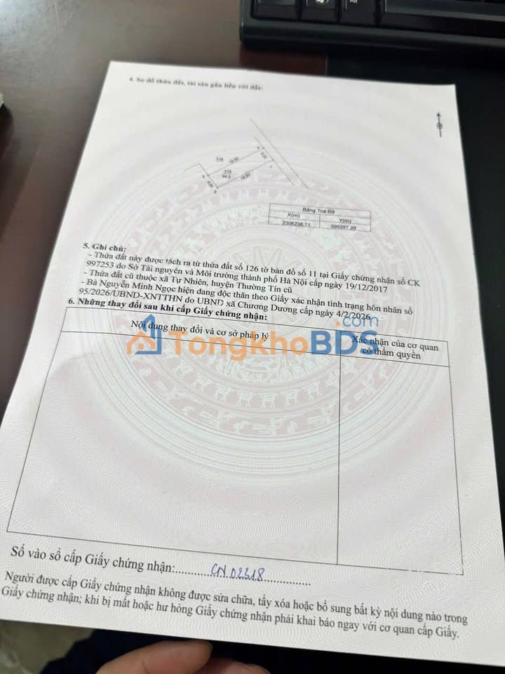 Đất Nền Thường Tín 94m² - View Sông Mát Lành, Sổ Hồng Sẵn Sàng