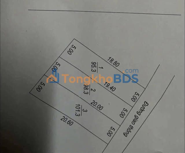Đất nền 100m² đường Bắc Sơn, TP. Thái Nguyên - Sổ hồng sẵn, giá đầu tư