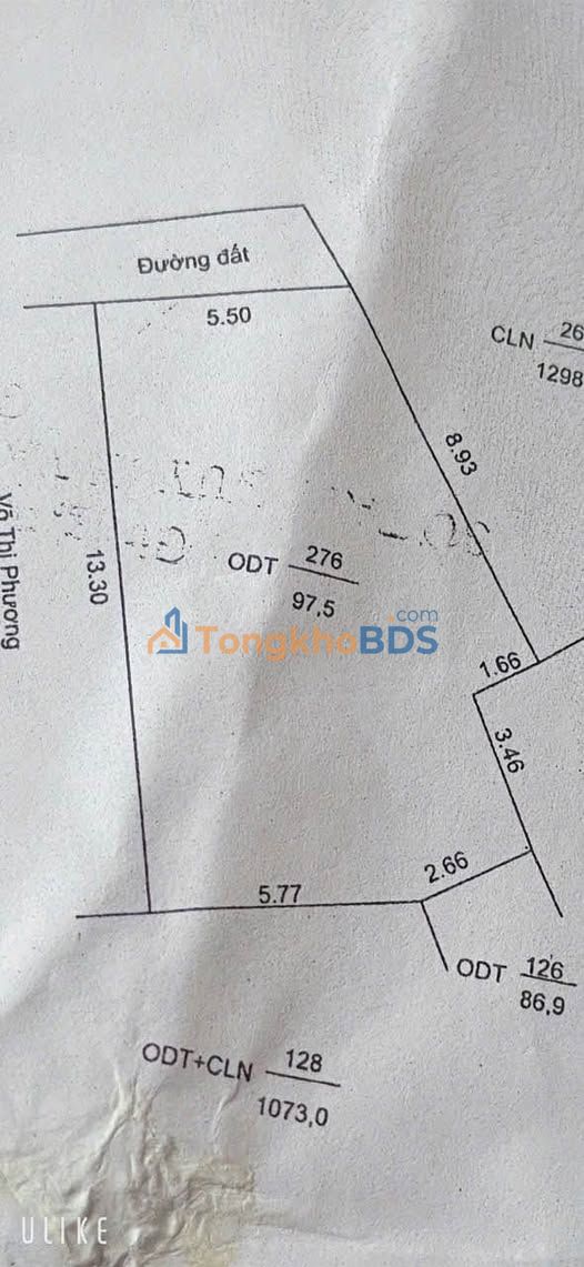 Bán Nền 97m² Phường Mỹ Phước - Giá 5xx Triệu, Đất Nở Hậu