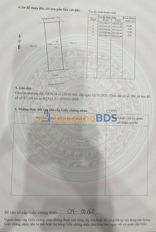 Đất nền KDT Vịt Cỏ Hồ Sen - 67.5m² - View hồ thoáng mát