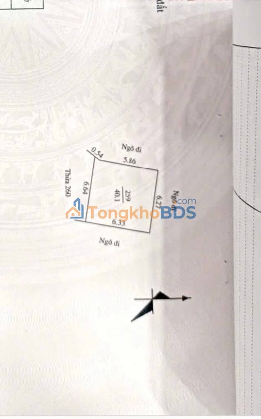 Nhà 40.1m² 3 Mặt Thoáng - Phố An Ninh, Hải Dương - Giá 1.8 Tỷ