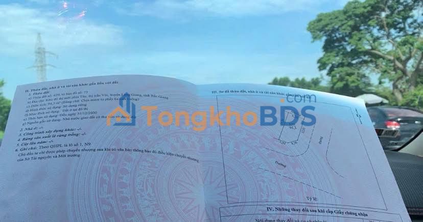 Đất Lô Góc 95m² Việt Yên, Bắc Giang - Mặt Tiền Trục 36m, Sẵn Sổ Kinh Doanh