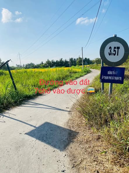 Bán Nền Thổ Cư 155m² Xã Thạnh Trị, Gò Công Tây - Giá 320 Triệu, Đường Xe Hơi