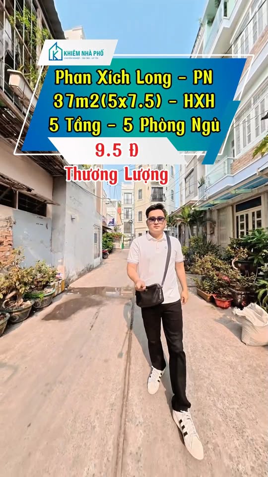 Nhà 5 Tầng Hẻm Xe Hơi Phan Xích Long, Phú Nhuận - 37m² Sẵn Sàng Ở Ngay