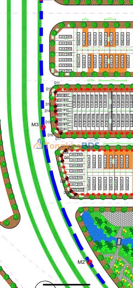 Đất nền Mặt tiền Đại lộ Nam Sông Mã 114m² - Giá 2 tỷ xxx