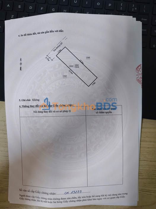 Bán Đất Quảng Xương 125m² Hướng Tây - Gần Trung Tâm Hành Chính Phường